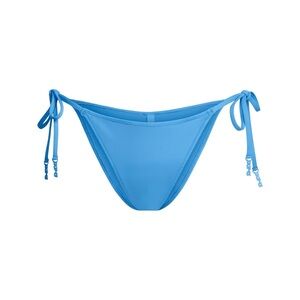 Skims Swim Dipped Blue Tie Bikini Bottom